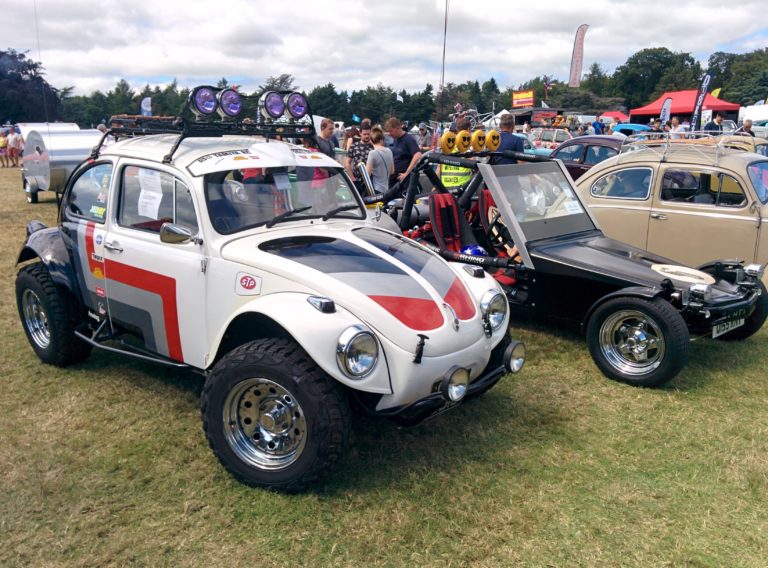 Baja Bug and a sand rail